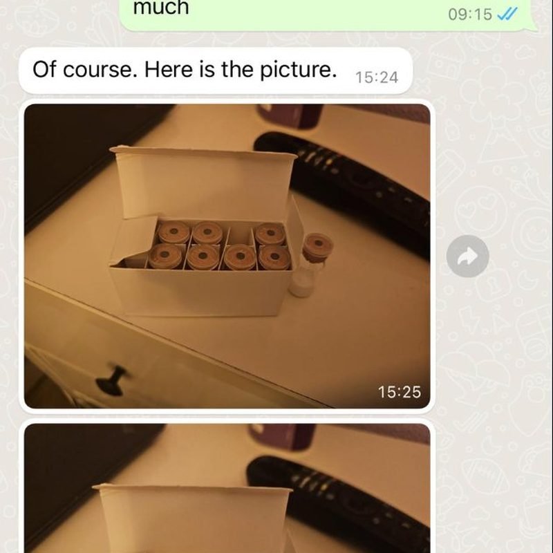 Vérification produit d'un client via WhatsApp